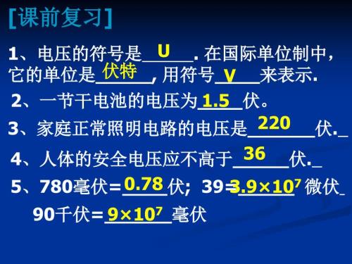 探究串并联电路电压的规律flash动画.ppt