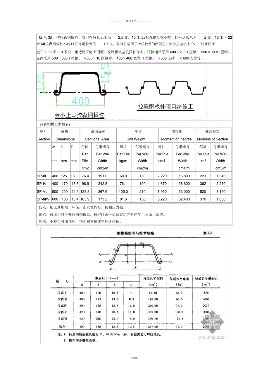 拉森钢板桩参数.docx_第1页