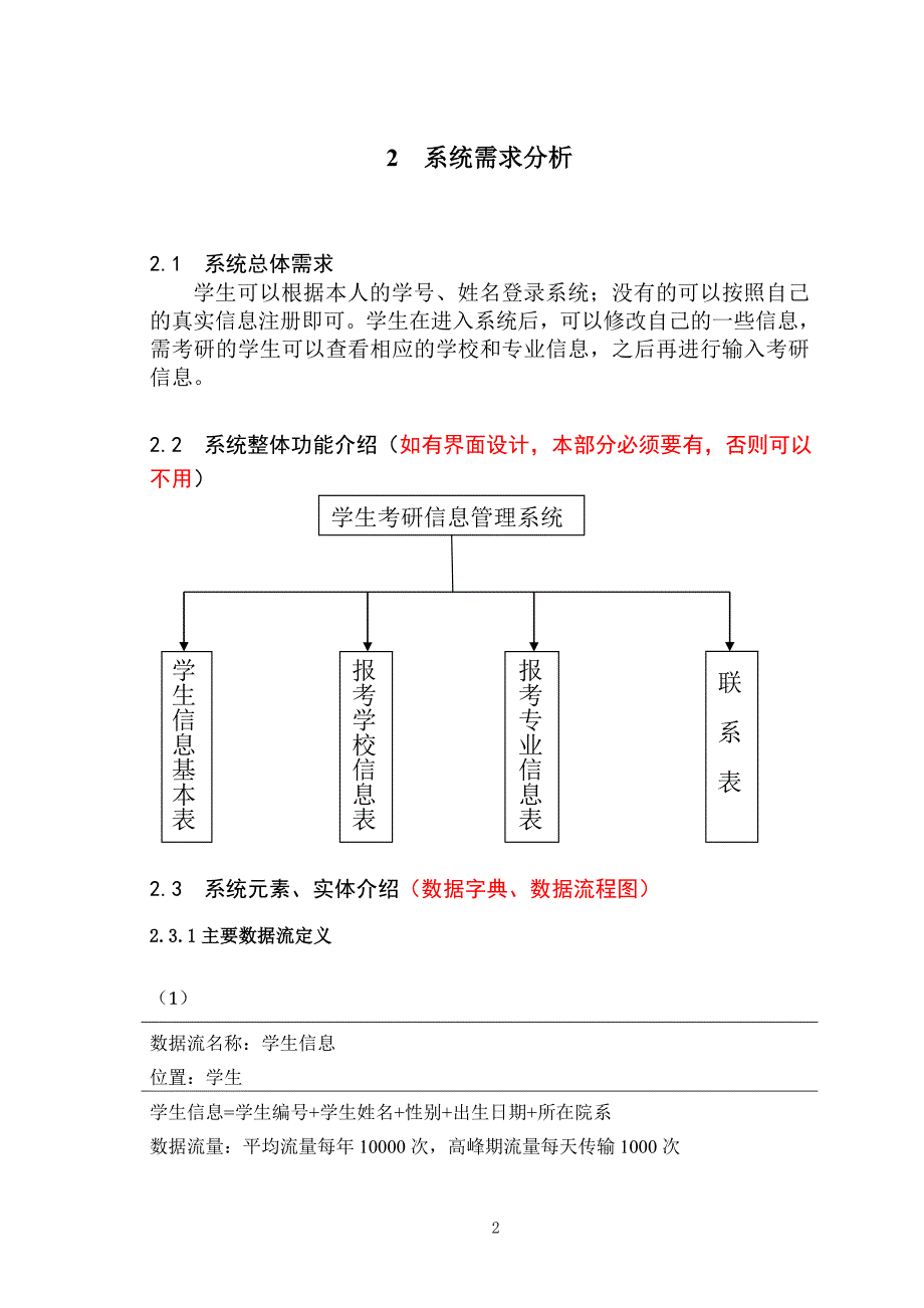数据库课程设计学生考研信息管理系统的数据库设计.doc_第3页