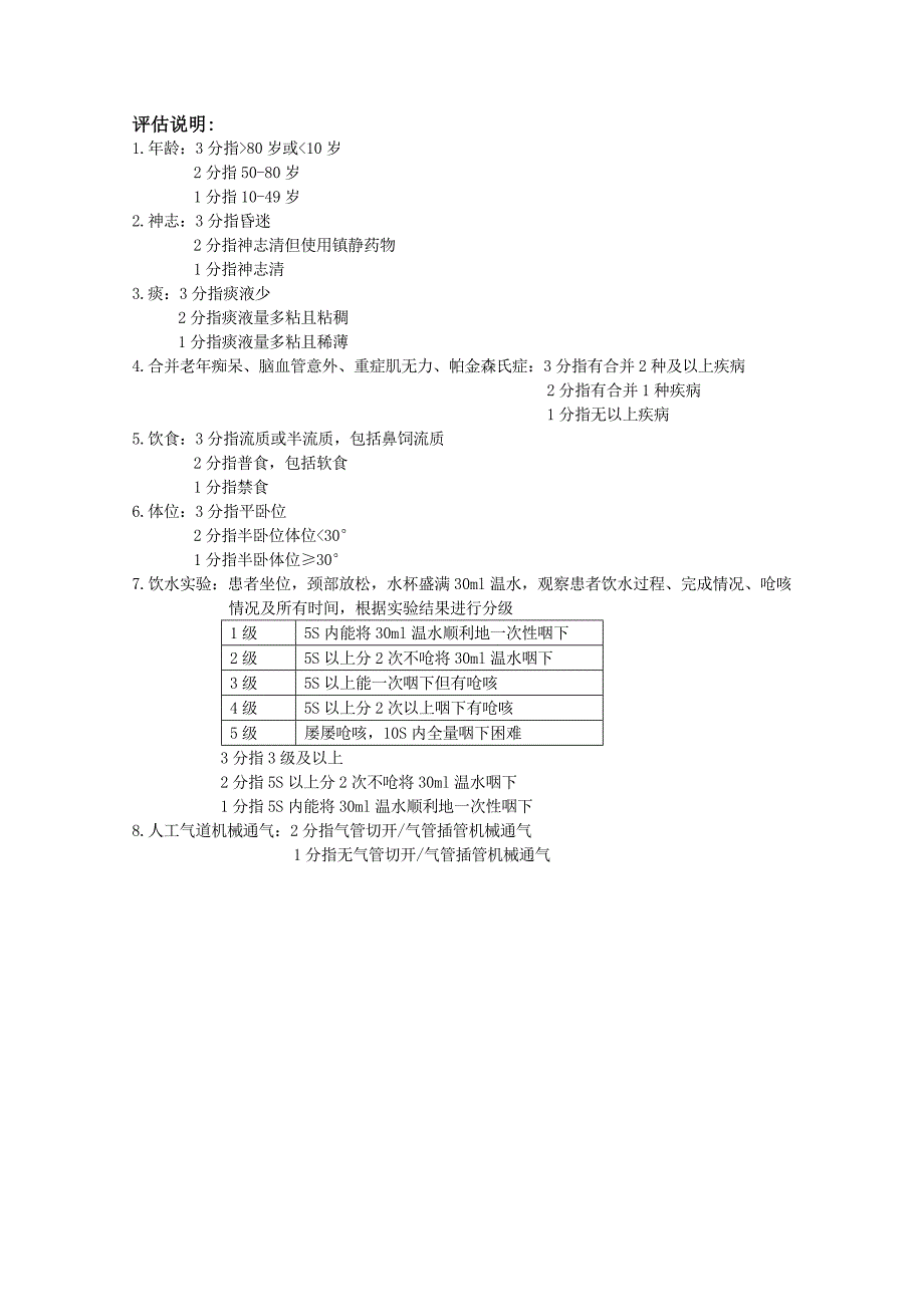 患者误吸风险评估表.doc_第2页