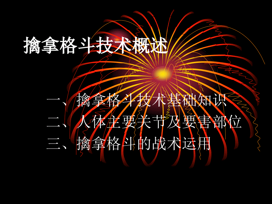 擒拿格斗擒拿格斗概述.ppt_第1页