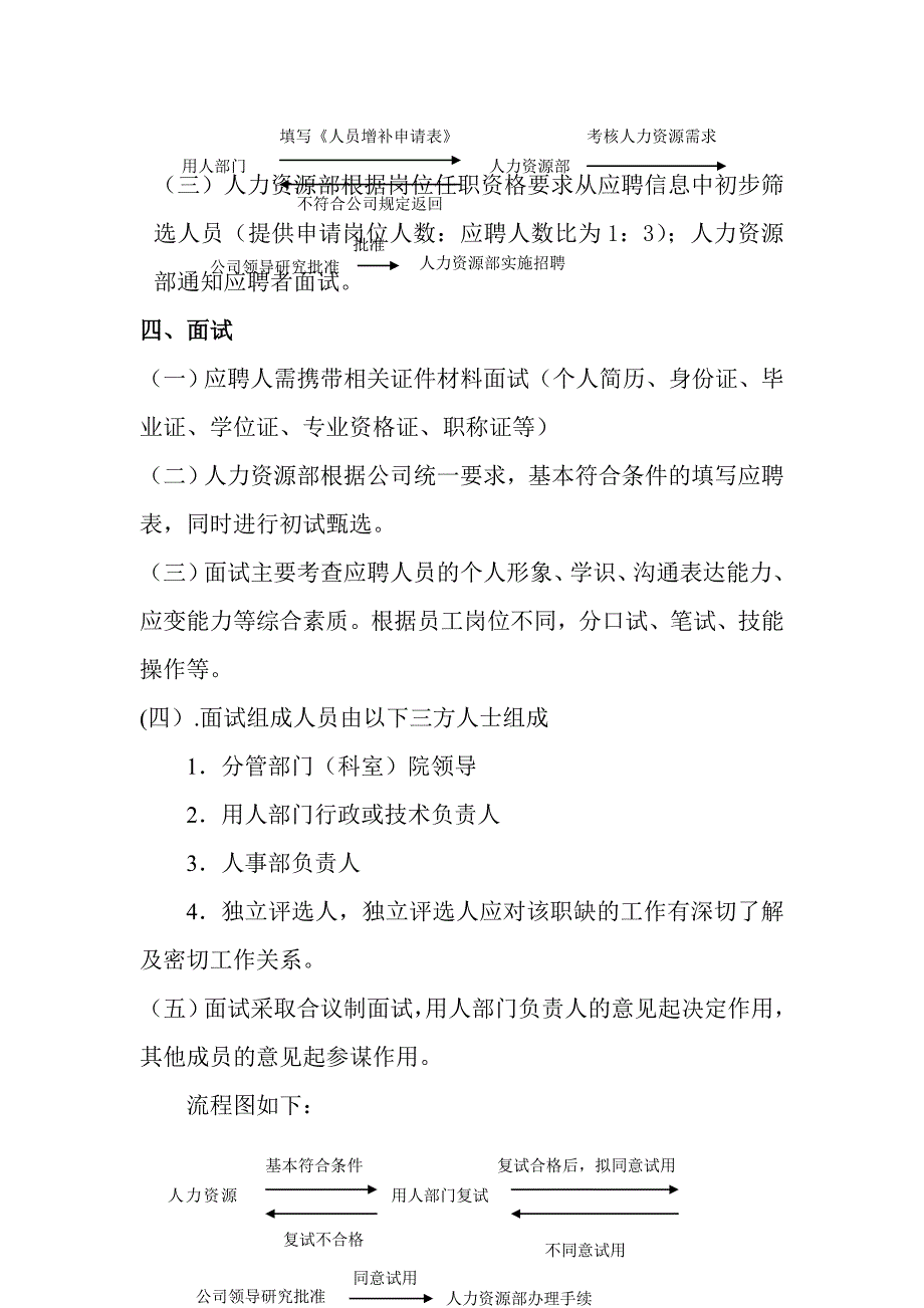 成都XX医院人事管理制度.doc_第3页