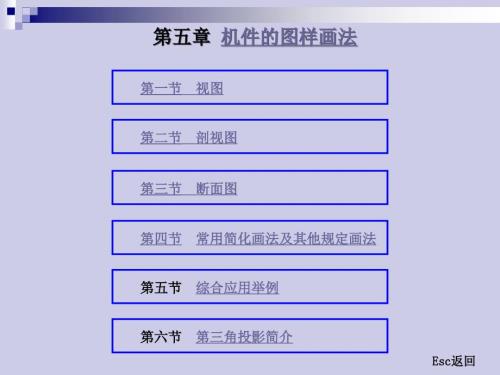机件的图样画法PPT课件.ppt