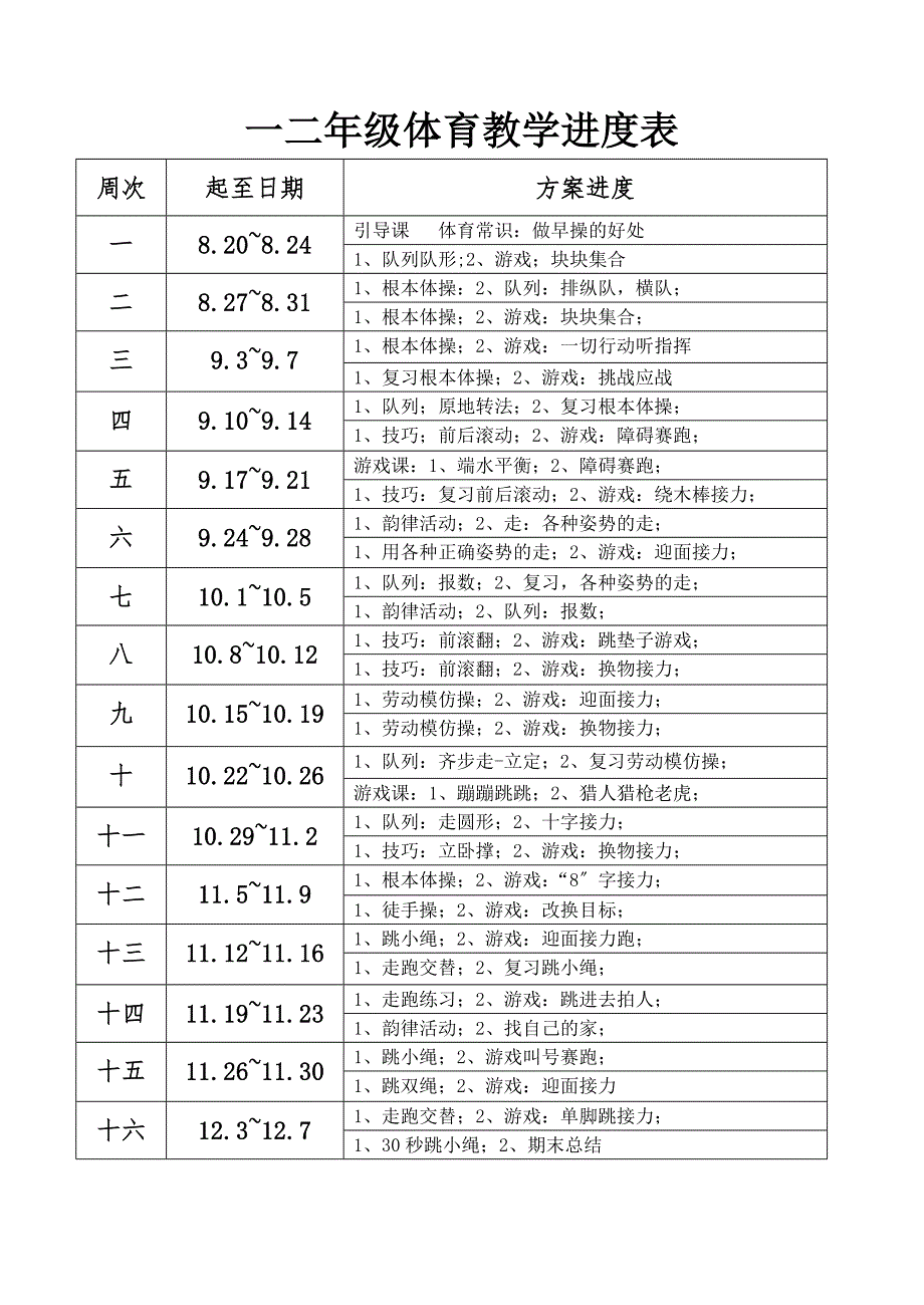 小学二年级下册体育教案人教版.doc_第3页