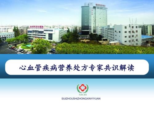 心血管疾病营养处方.ppt