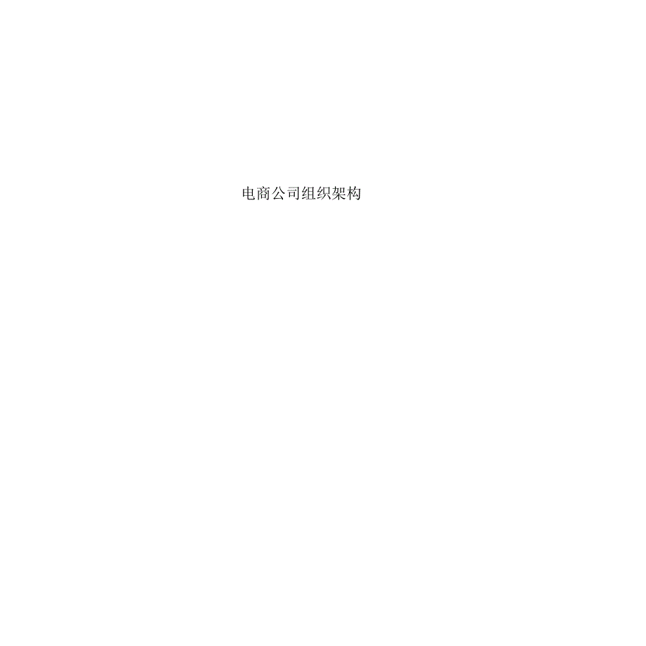 电商公司组织架构.docx_第1页