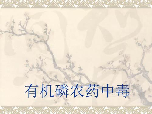 有机磷农药中毒ppt.ppt