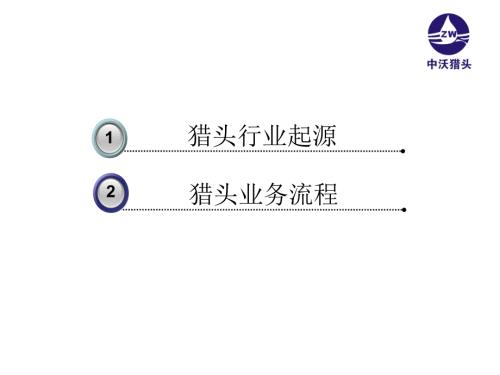 猎头行业及流程基本介绍.ppt