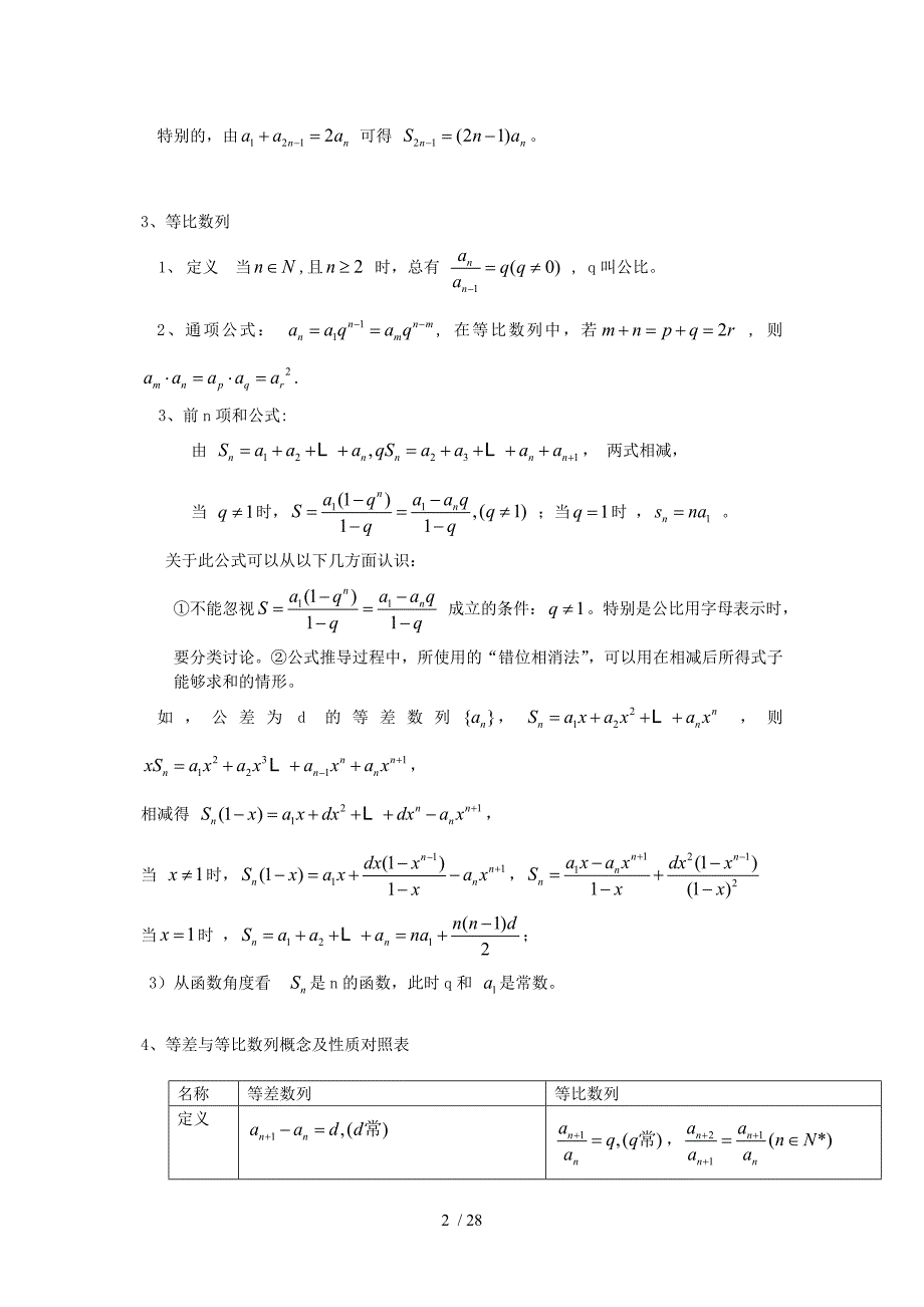 数列高考知识点归纳非常全.docx_第2页