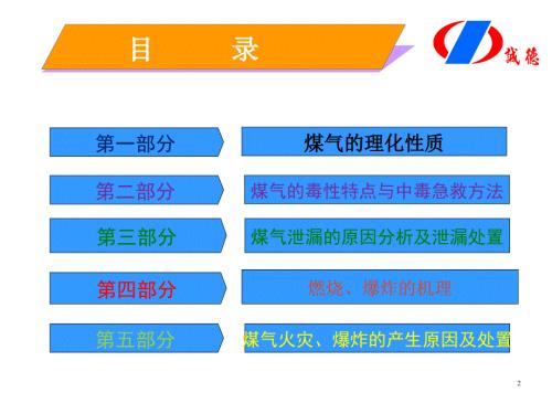 煤气安全技术知识培训.ppt