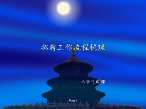招聘流程梳理PPT课件.pptx