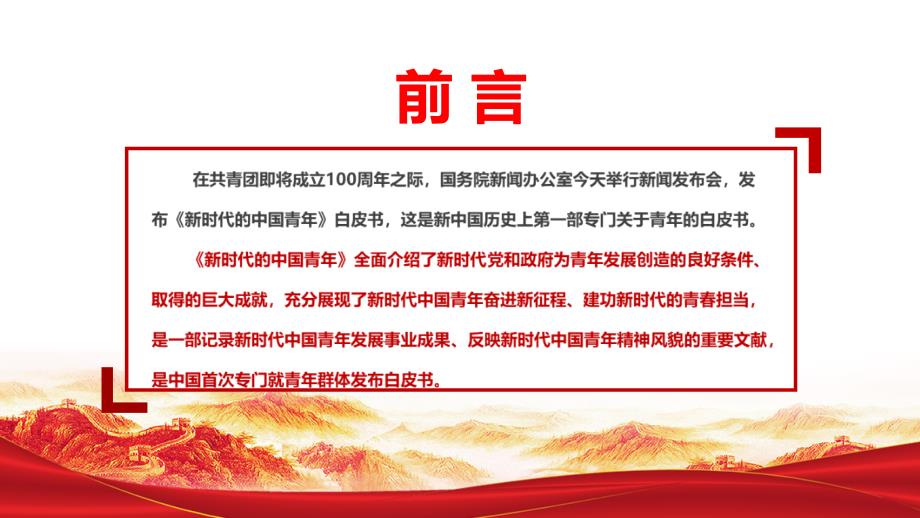 新时代的中国青年白皮书PPT课件.pptx_第2页
