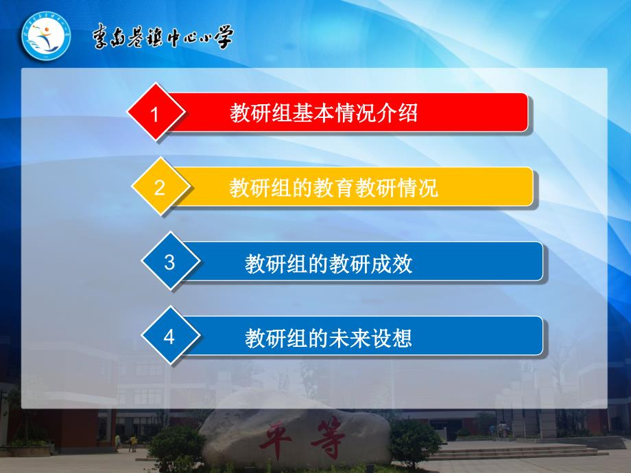 小学英语教研组工作汇报.ppt_第2页