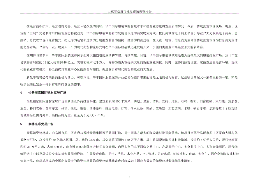 山东省临沂市批发市场调研报告.doc_第3页