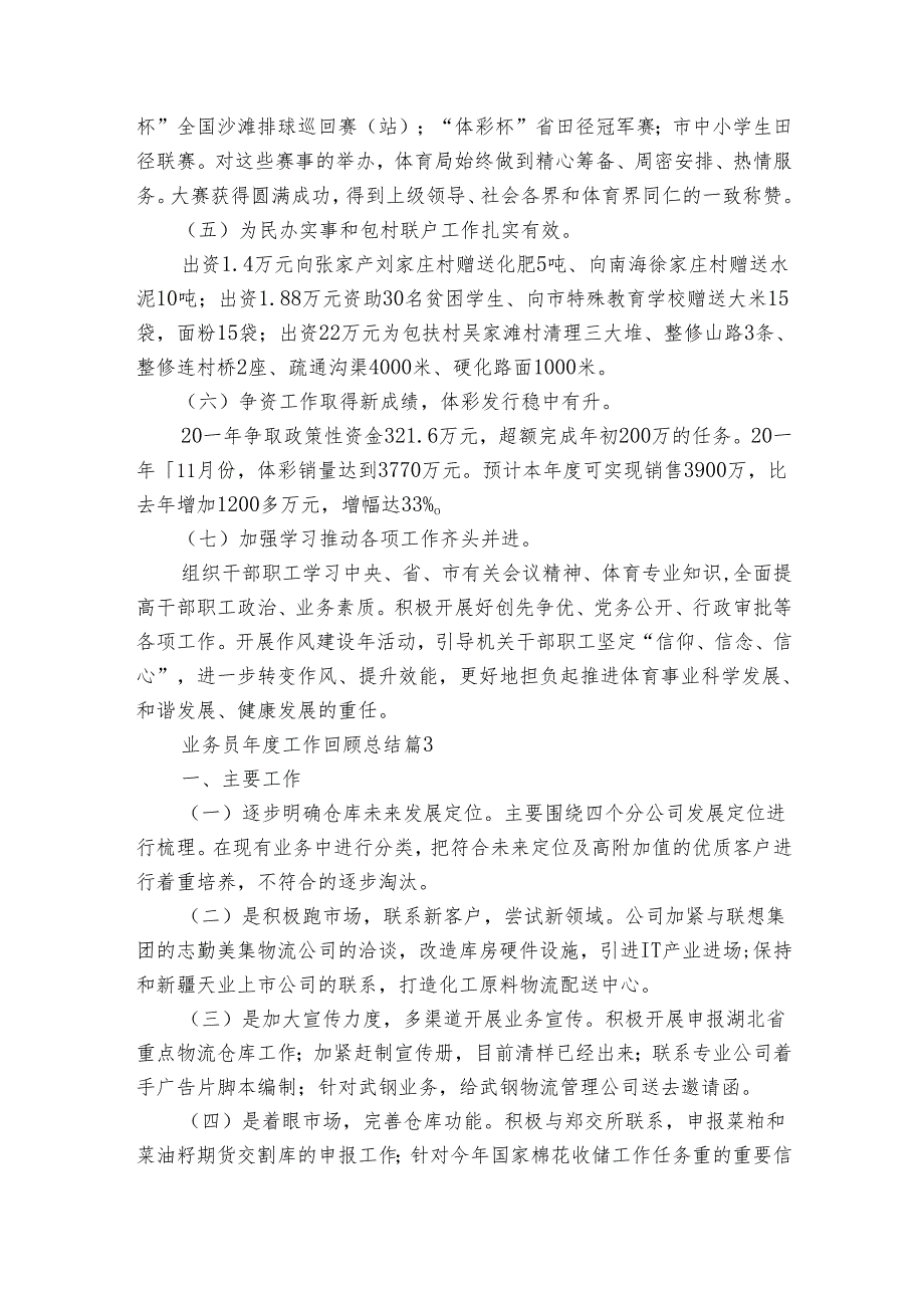 业务员工作回顾总结（22篇）.docx_第3页