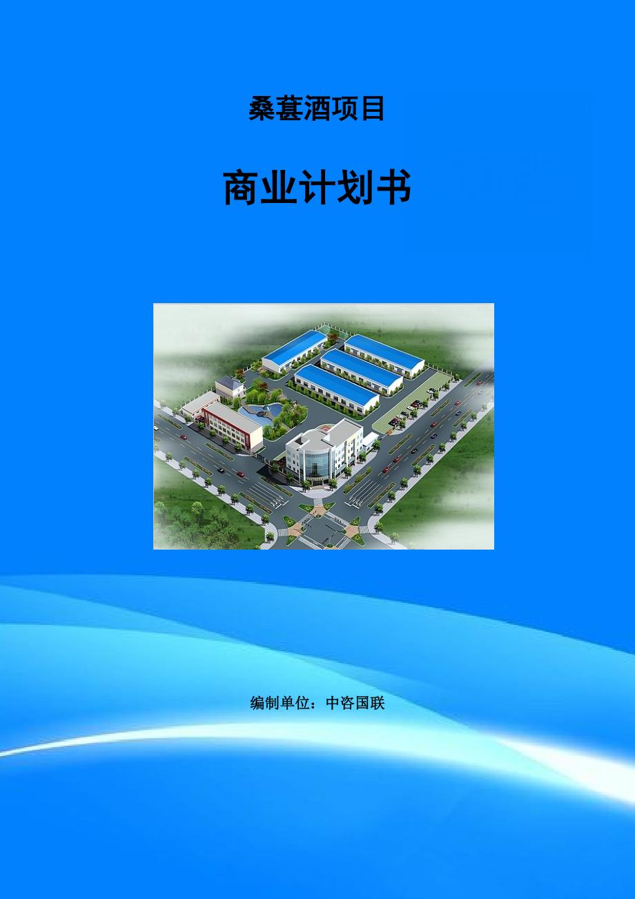 桑葚酒项目商业计划书写作范文.doc_第1页