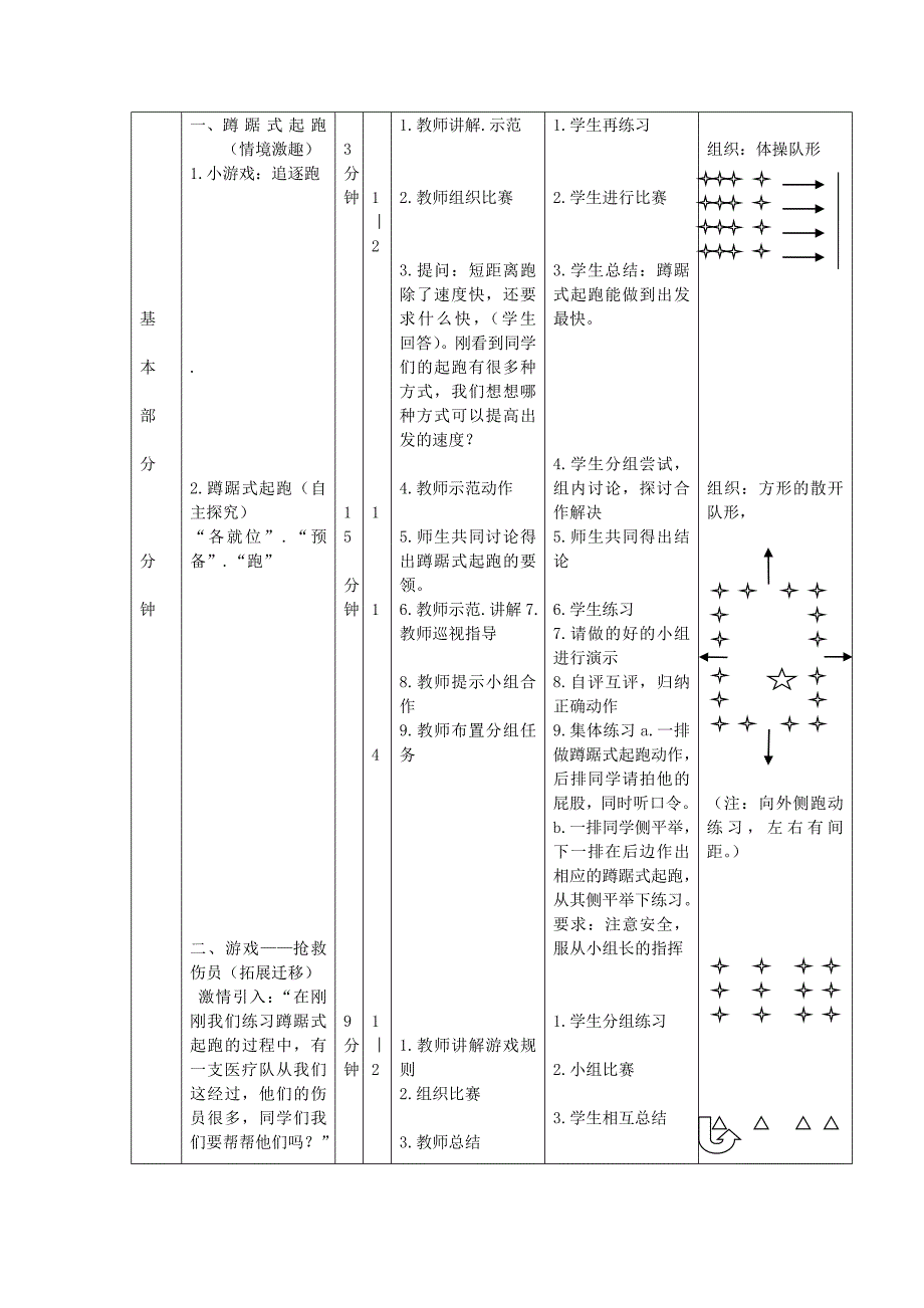 小学体育蹲踞式起跑教案.doc_第3页