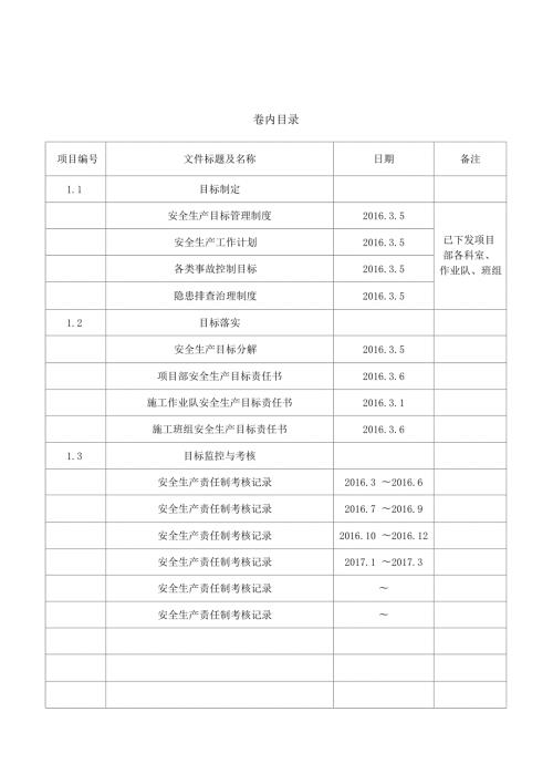 水利水电安全标准化资料.docx