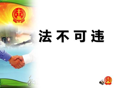 法不可违课件.ppt