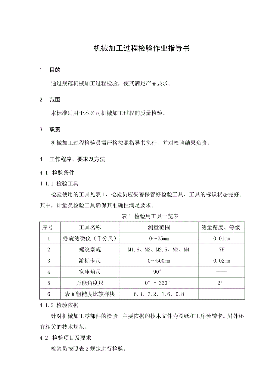 机械加工过程检验作业指导书.doc_第3页