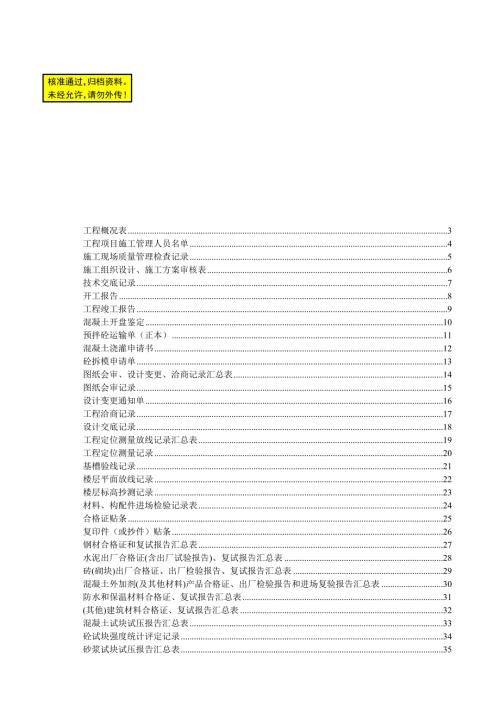 山东建筑与结构工程施工资料表格汇编鲁JJ001074.doc