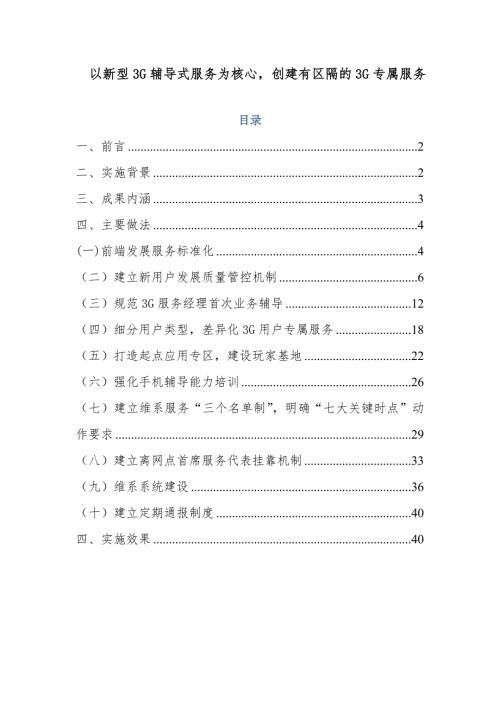 广东联通管理创新成果主报告.doc