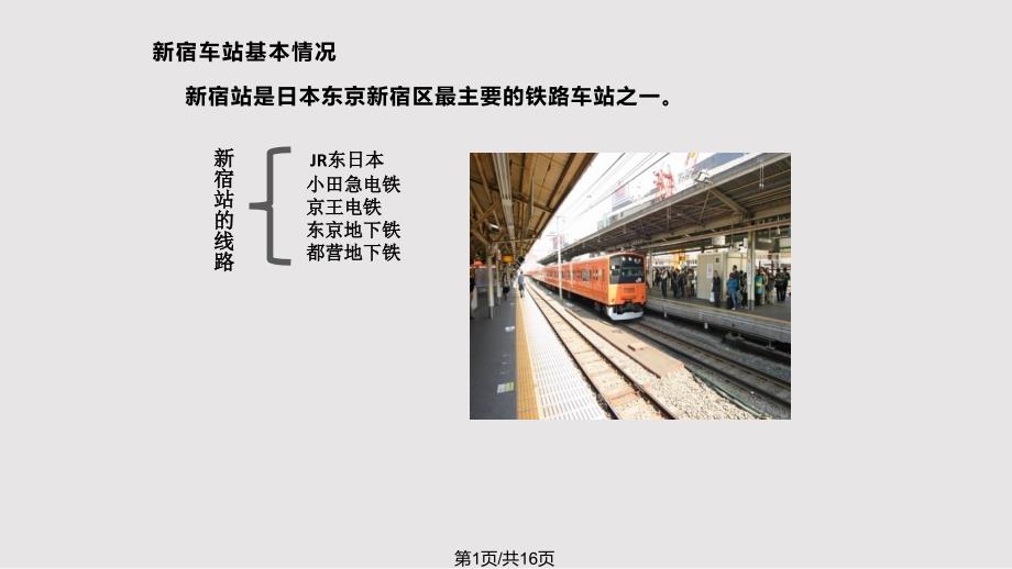 日本新宿车站简介PPT课件.pptx_第1页