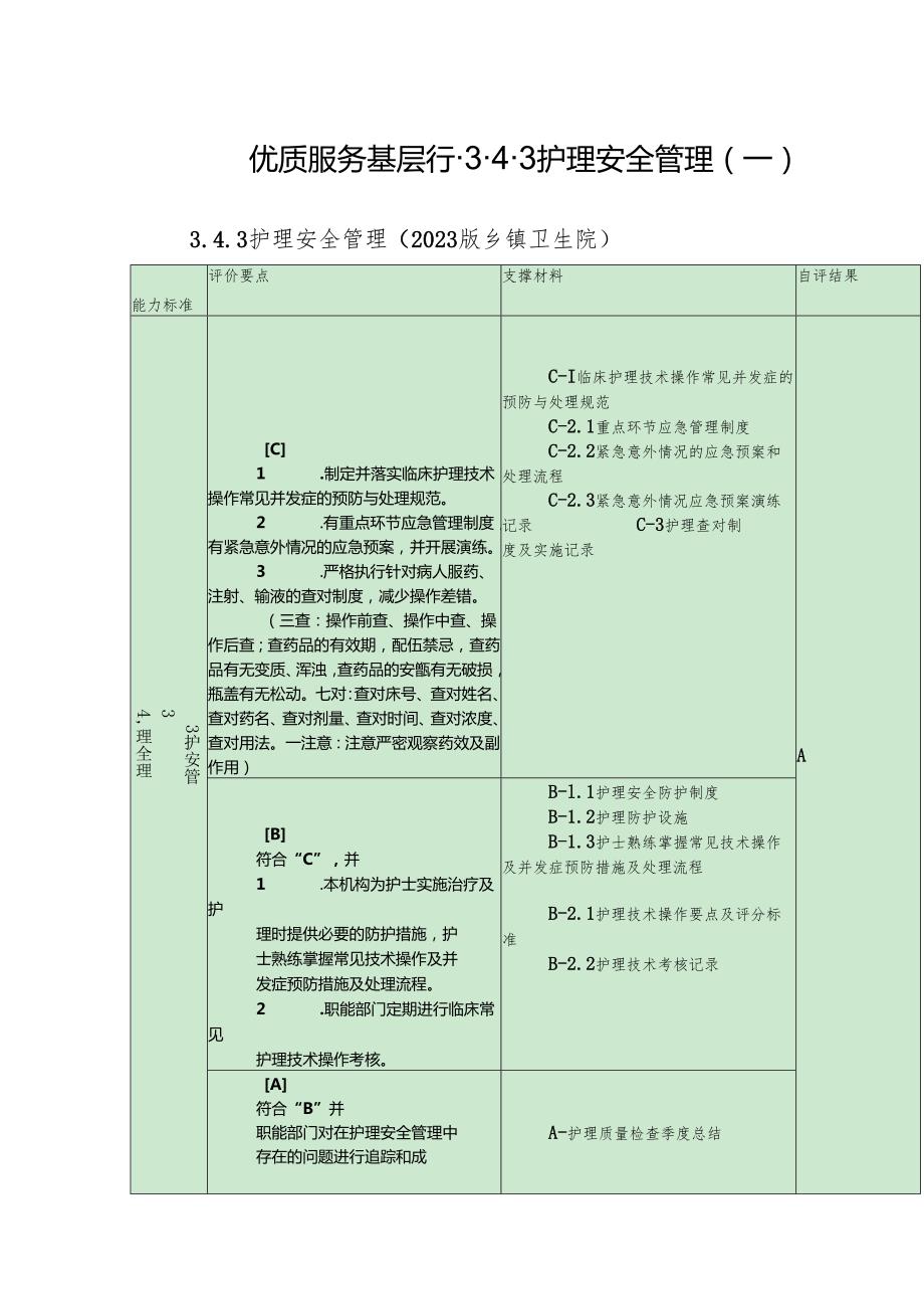 优质服务基层行3.4.3 护理安全管.docx_第1页