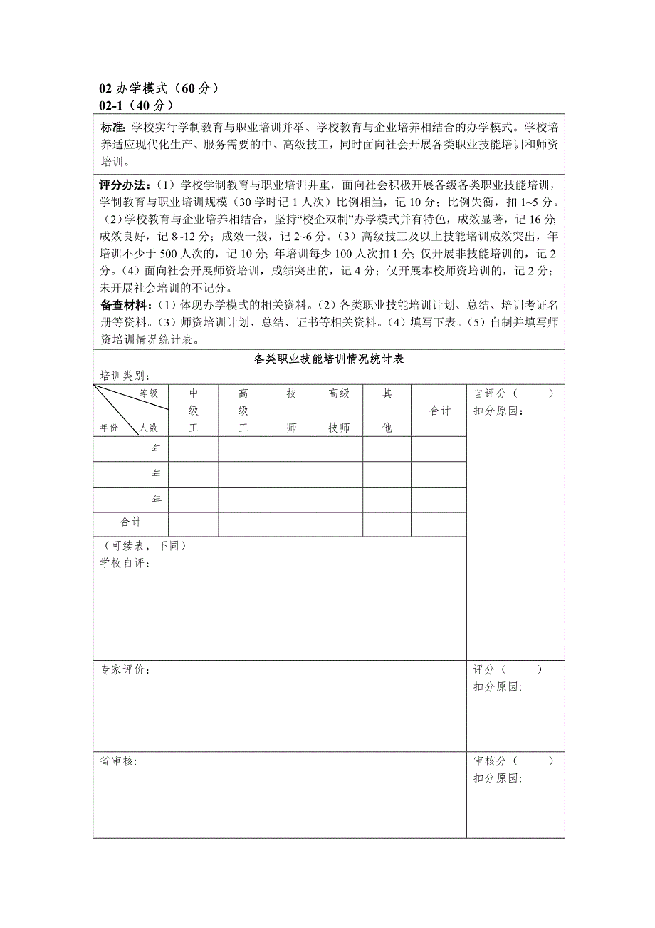 广东省高级技工学校评审细则评审表.doc_第3页