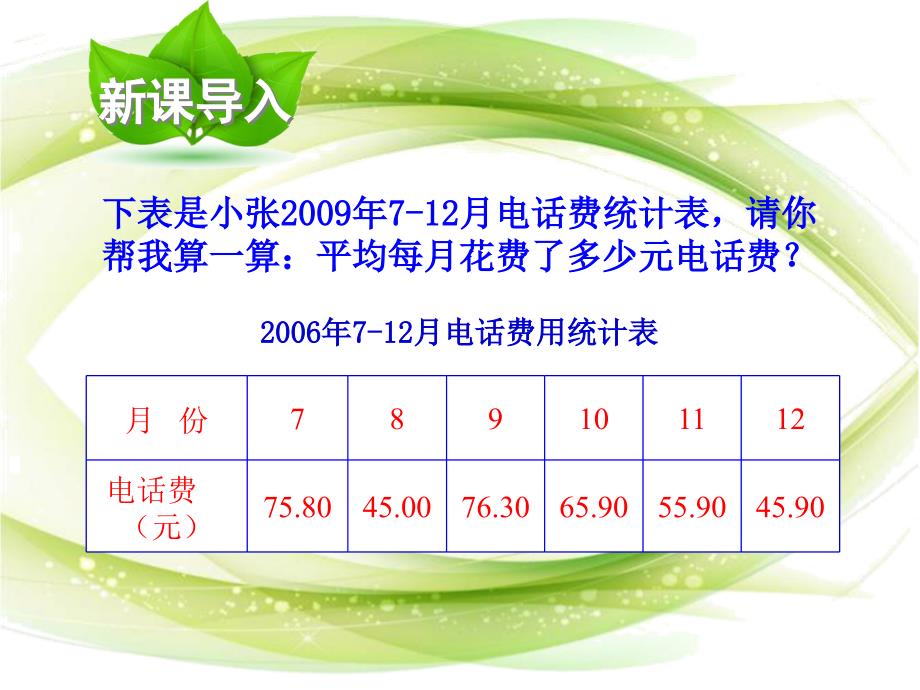 新华东师大版八年级数学下册20章数据的整理与初步处理20.1平均数平均数的意义课件11.ppt_第2页