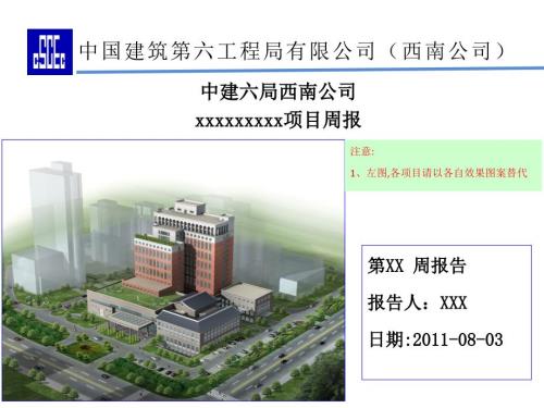 某工程公司项目周报模板.ppt.ppt