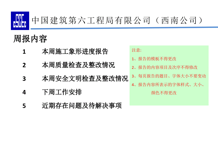 某工程公司项目周报模板.ppt.ppt_第2页