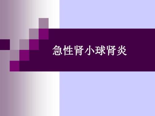 急性肾小球肾炎PPT课件.ppt