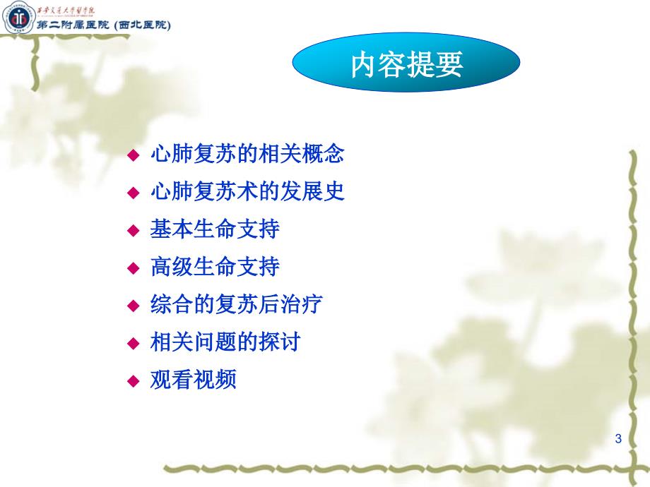 心肺复苏心肺复苏讲座.ppt_第3页