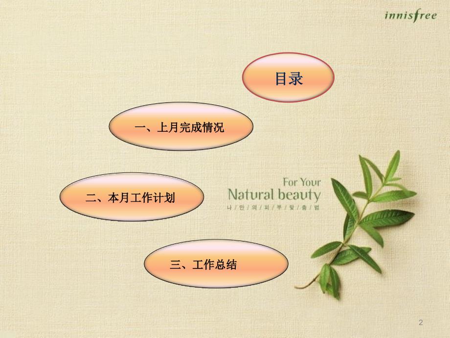 工作月报模板PPT课件.ppt_第2页