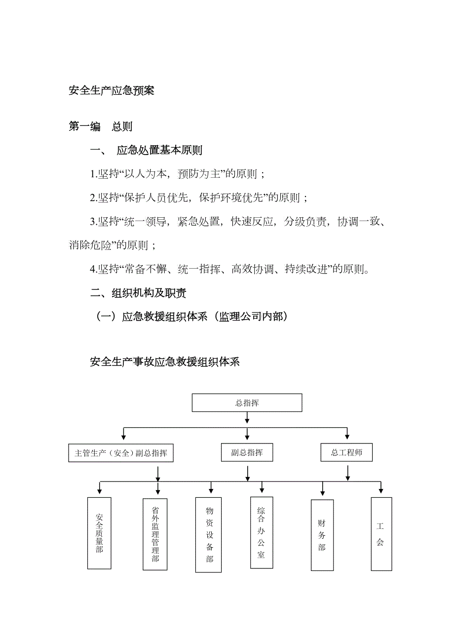 某市分公司监理单位安全生产应急预案.docx_第2页