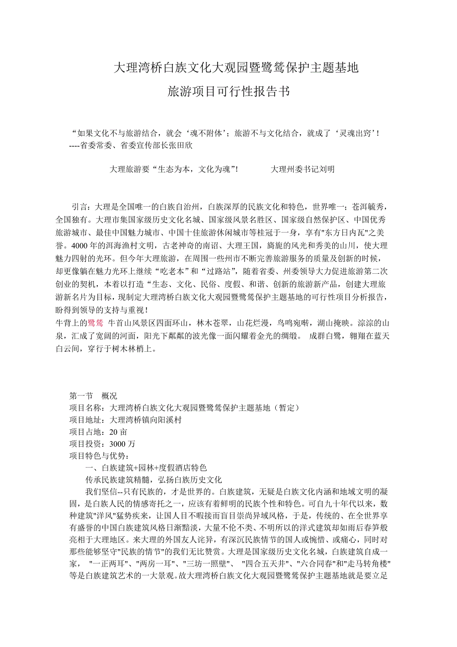 文化大观园项目可行性报告.doc_第1页