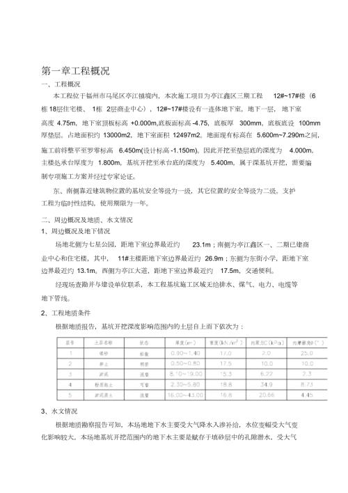 深基坑土方开挖内支撑施工方案专家论证完整版.doc