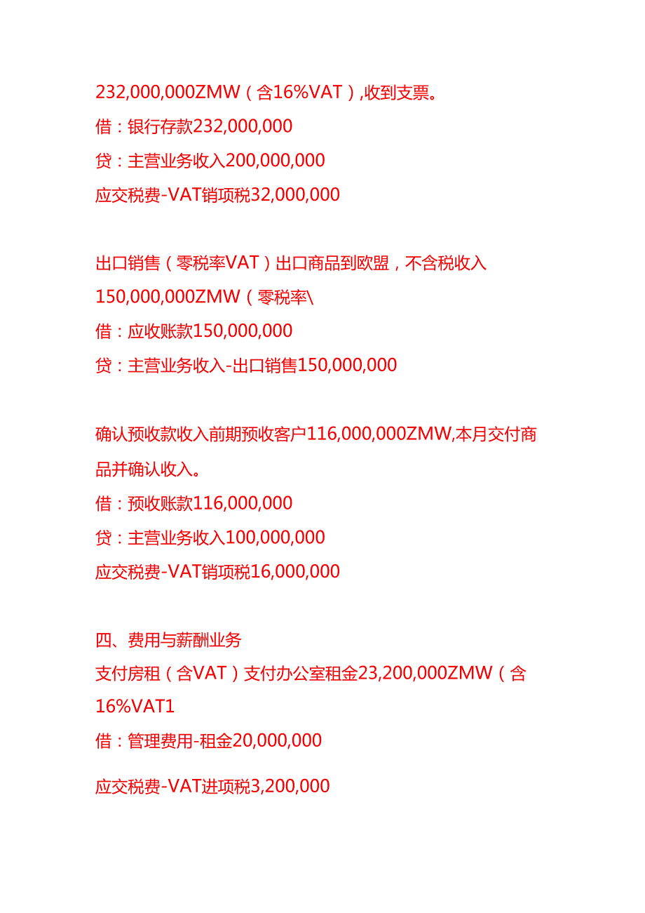 做账实操赞比亚公司账务处理分录实例.docx_第3页