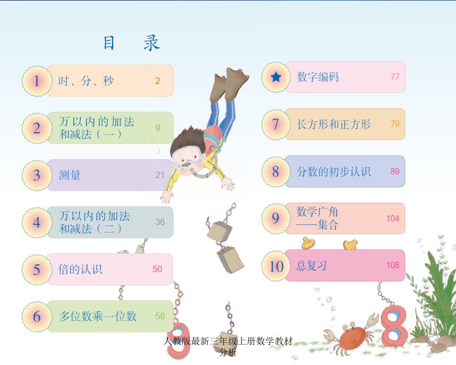 最新人教版最新三年级上册数学教材分析.ppt_第2页