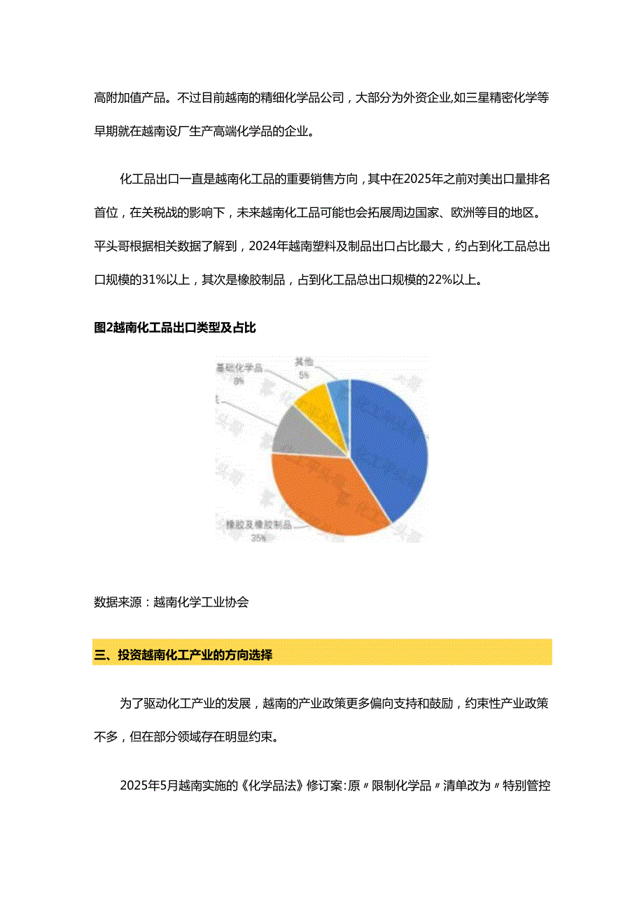 越南化工产业投资机遇与对策分析.docx_第3页