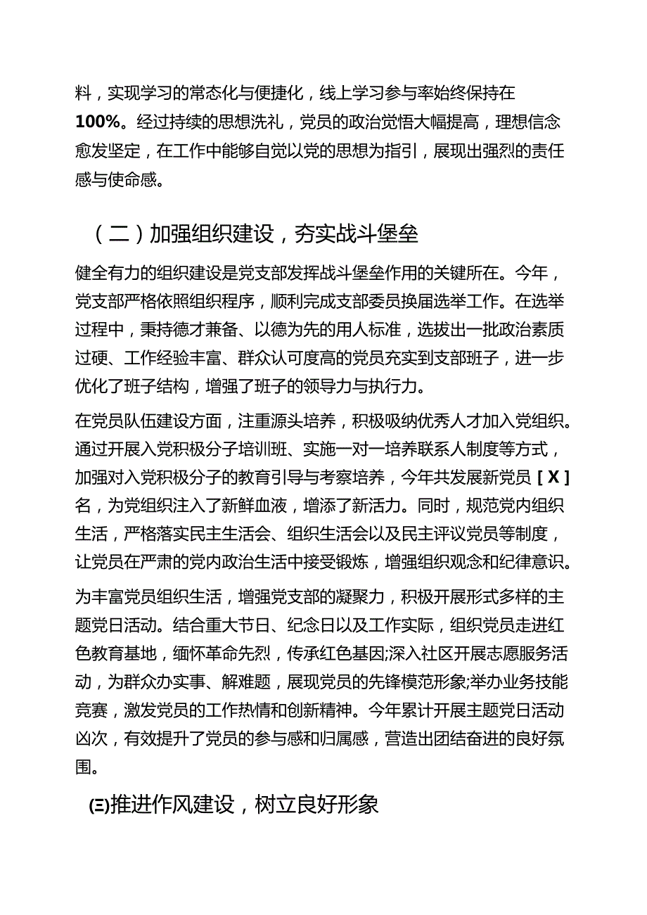 2025 党建工作总结与下一步工作计划（详细版）.docx_第2页