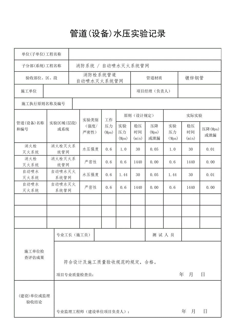 消防隐蔽工程验收记录表.docx_第1页