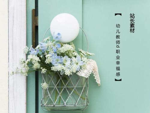 幼儿教师职业幸福感.ppt