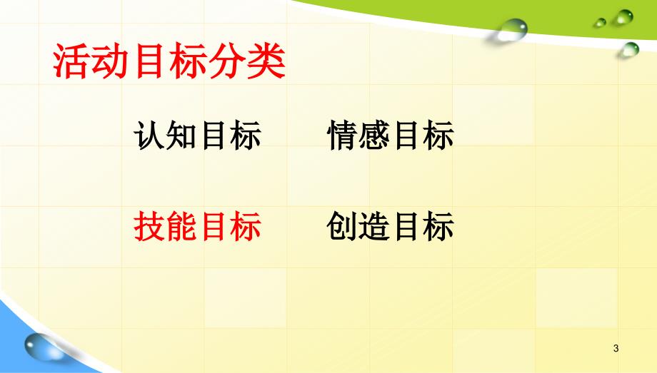 幼儿美术教育目标各年龄段.ppt_第3页