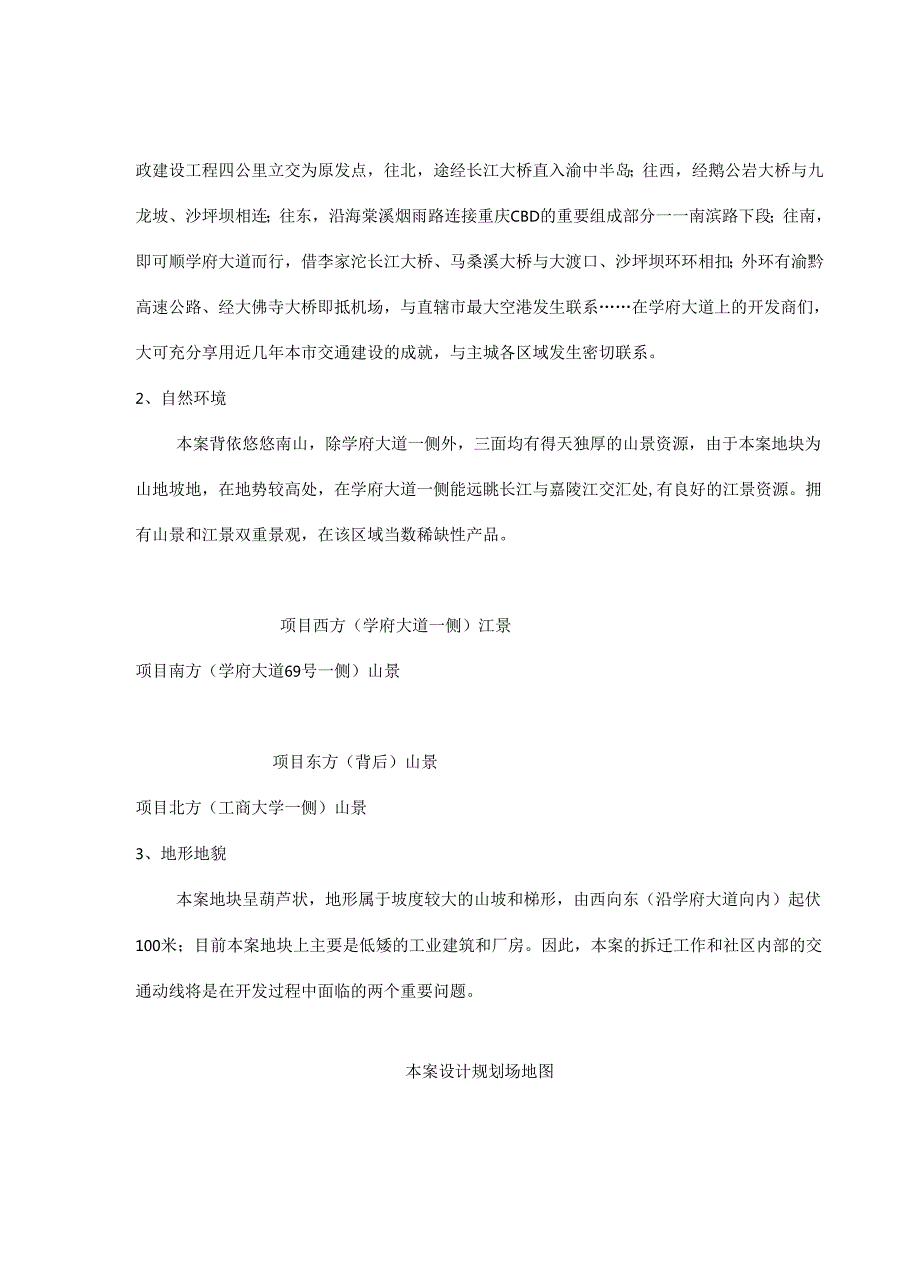 重庆xxx项目市场调研报告.docx_第2页