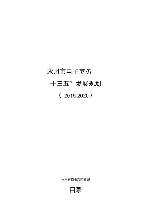 永州市电子商务.doc