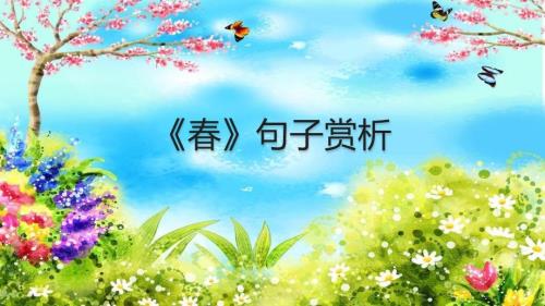 句子赏析PPT课件.ppt