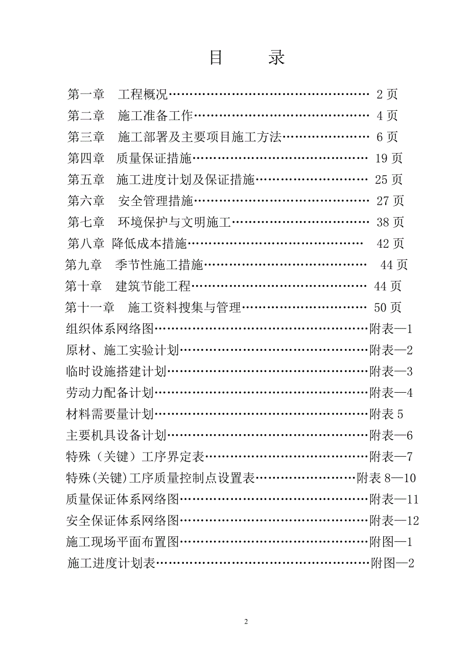 潍坊市洛城全福元城市综合体A2A3A8楼施工组织设计.doc_第2页