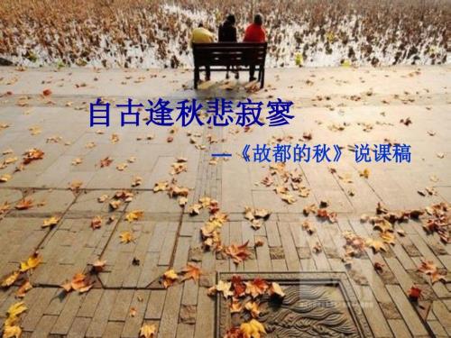 故都的说课课件.ppt